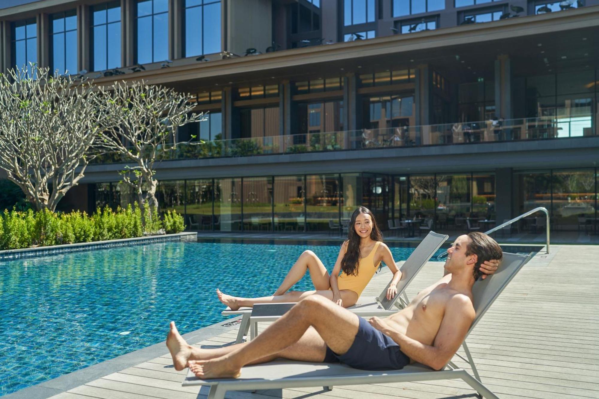 Courtyard By Marriott Bangkok Suvarnabhumi Airport المظهر الخارجي الصورة